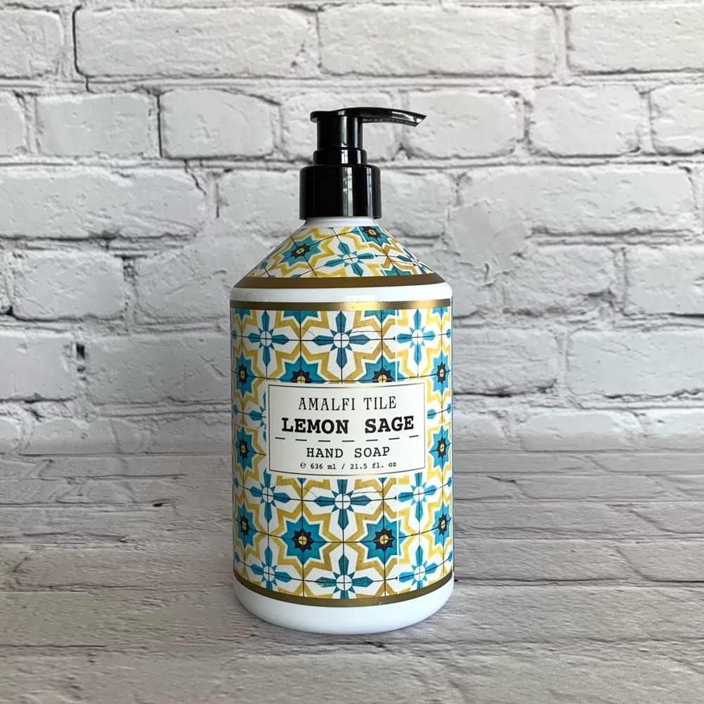 🍋 H&B Co. Amalfi Tile LEMON SAGE✋Soap